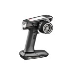 WFLY X9 2,4 GHz 9CH FHSS Radio Voz Pantalla táctil PPM Salida RG206S RC GPS Prueba de velocidad RC Coche